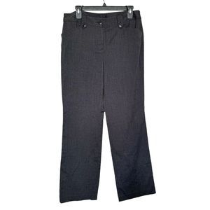 Jones New York Sz 8 Stretch Pants Dressy Office Wear Work Trousers Dark Academia
